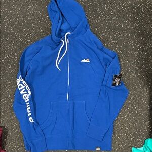 Blue Adventure Men's Hoodie